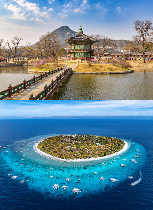 Excurs�o para Coreia do Sul + Filipinas